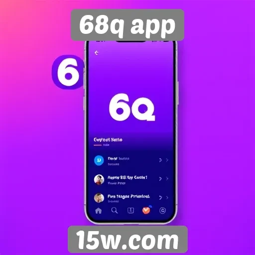 Análise da interface do usuário do 68q app